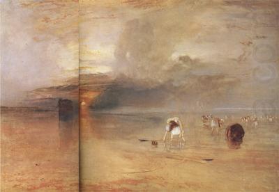 Calais sands,low water (mk31), Joseph Mallord William Turner